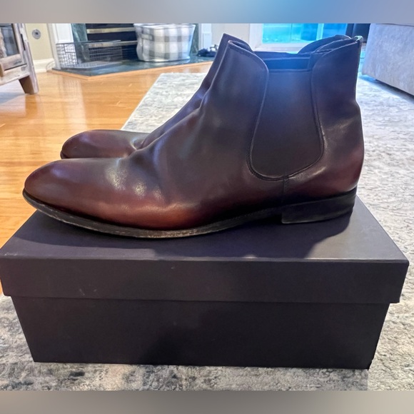 Men’s Prada Chelsea Boots in Brown - Size 12, minor scuff on toe - Picture 3 of 5